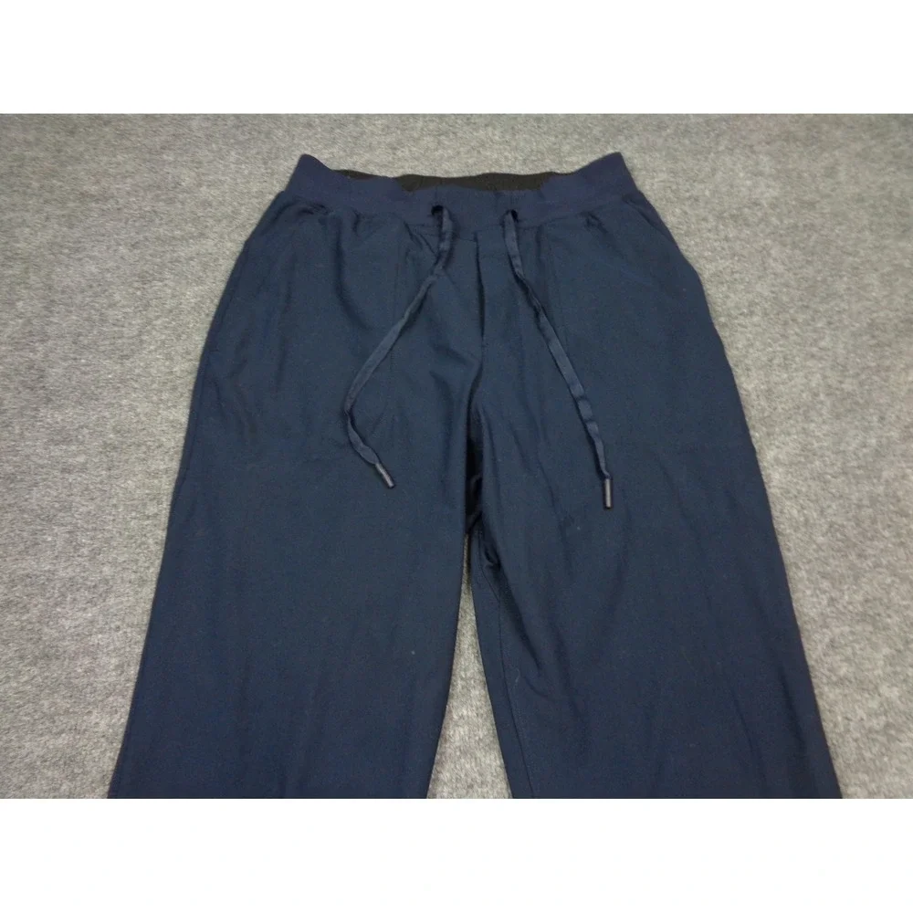 Lululemon Joggers Mens S Blue ABC‎ Warpstreme Elastic Waist Tapered Pants